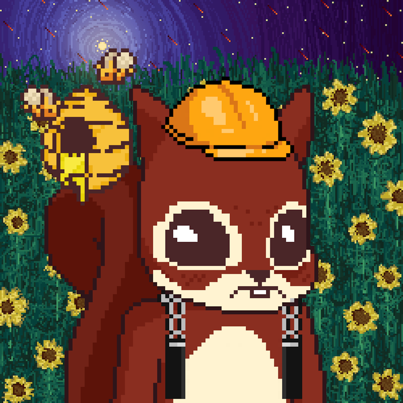 Pixel Squirrels #1075